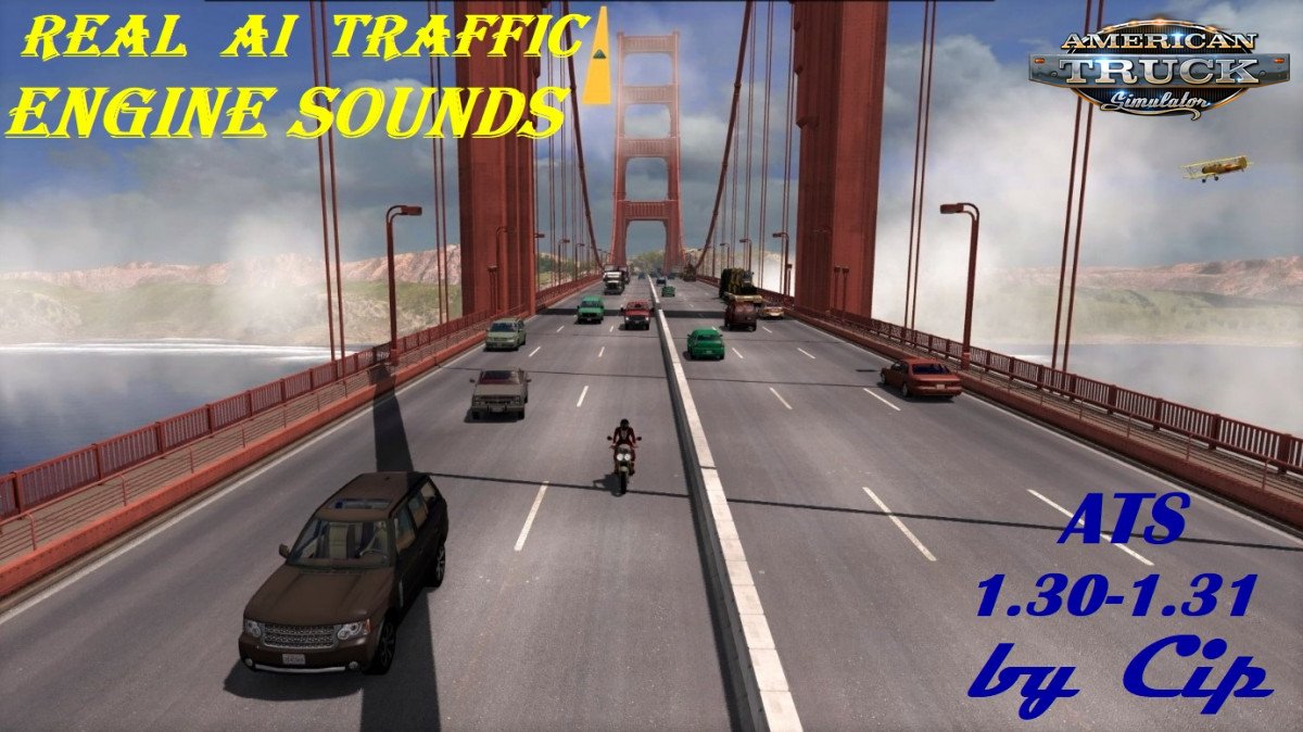 Real Ai Traffic Engine Sounds v2.12 by Cip (1.32.x)