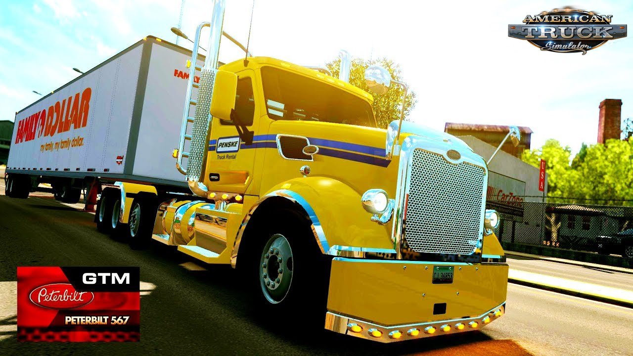 Peterbilt 567 by GTM Team (1.31.x) - American Truck Simulator