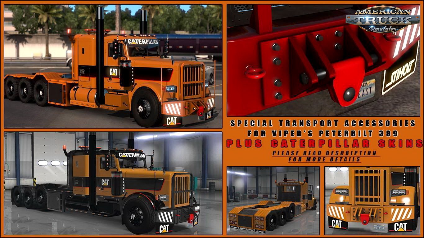 Special Transport Accessories + Caterpillar skins v2.0 (1.31.x)