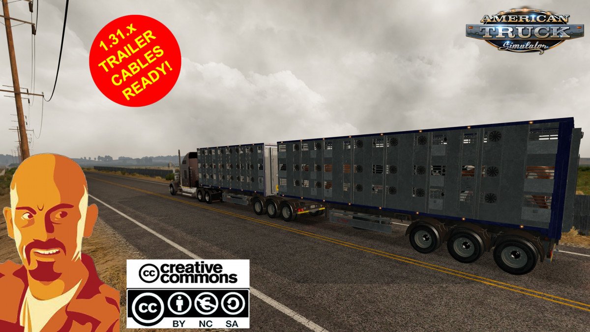 Fliegl Animals Trailer (Single & Double) for Ats Fliegl Animals Trailer (Single & Double) for Ats
