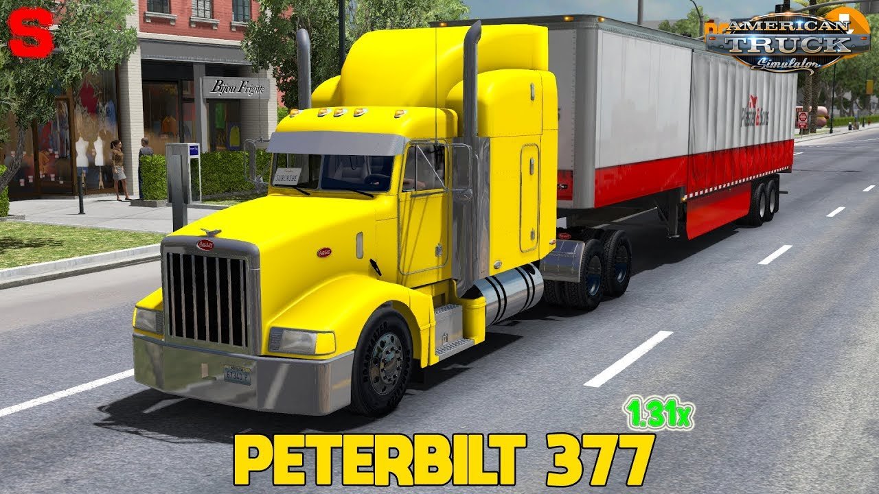 Peterbilt 377 + Interior v1.0 by HFG (1.31.x)