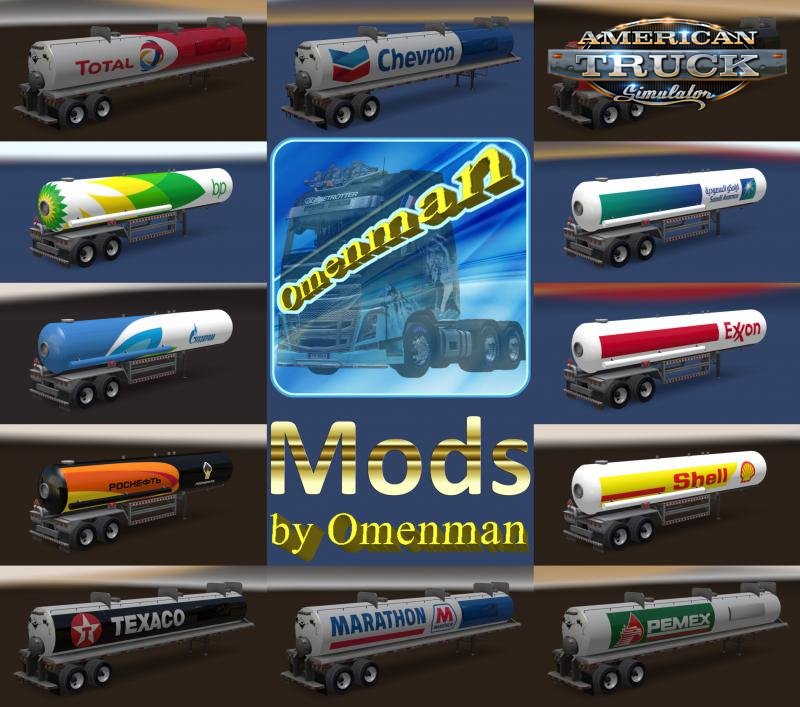 Trailer Pack by Omenman v.1.18.00 (Rus + Eng) for Ats