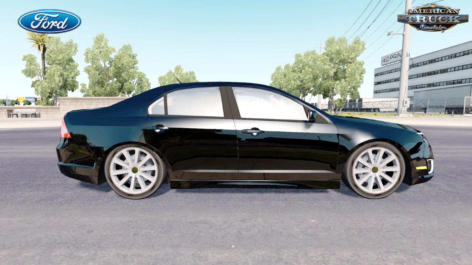 Ford Fusion Sport 2010 2.9 AT + Interior v1.0 (1.31.x)