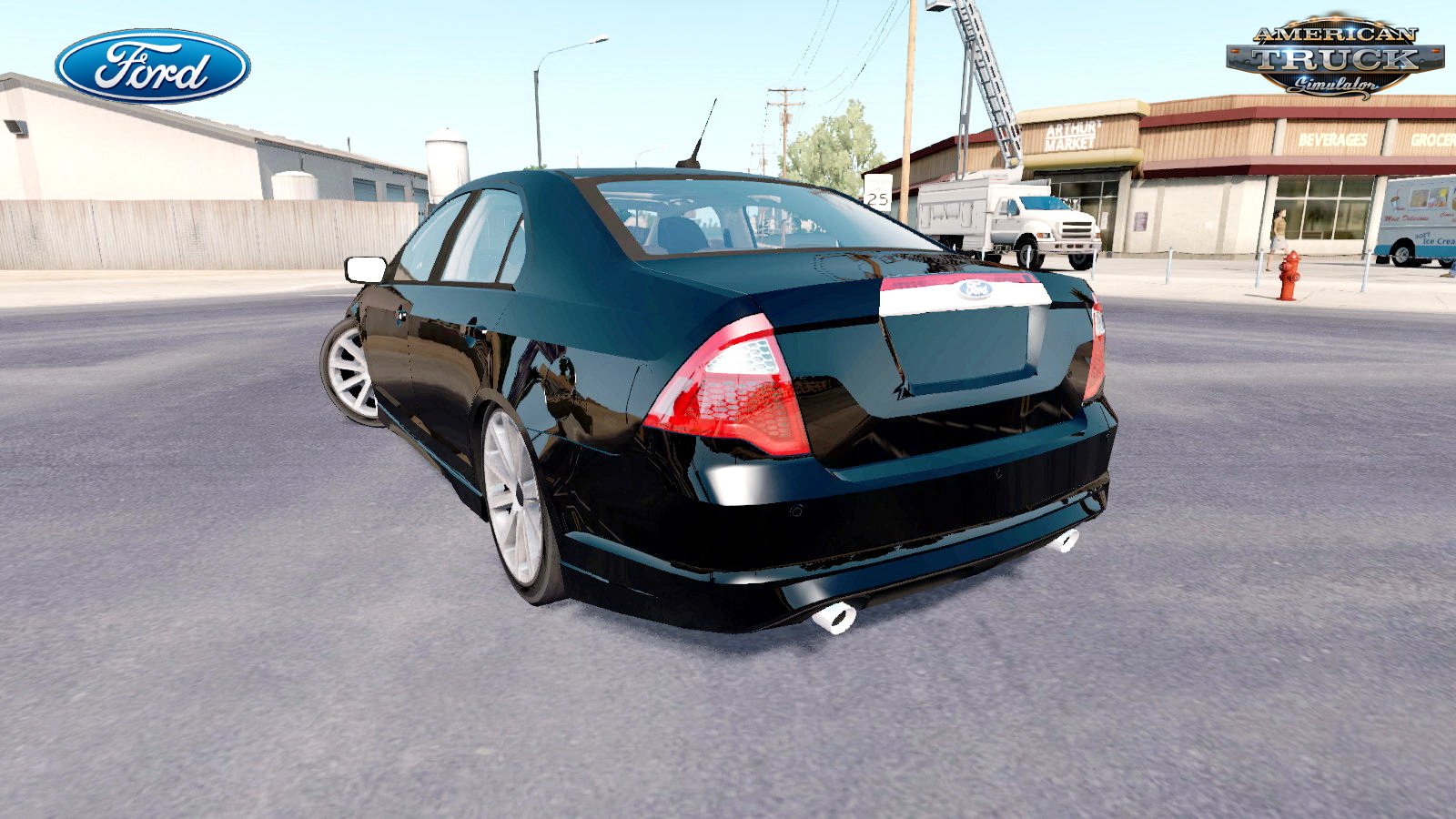 Ford Fusion Sport 2010 2.9 AT + Interior v1.0 (1.31.x)
