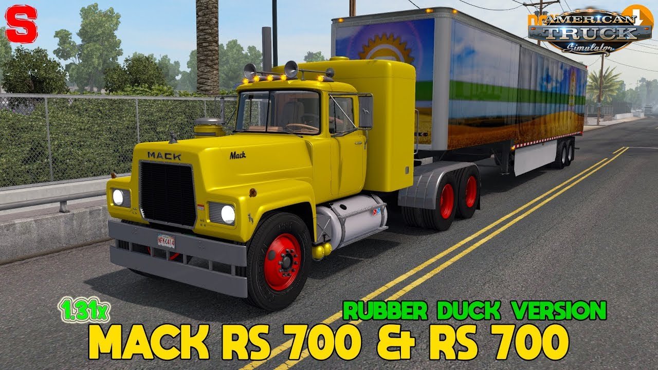 Mack RS 700 and RS 700 Rubber Duck version [1.31.x]