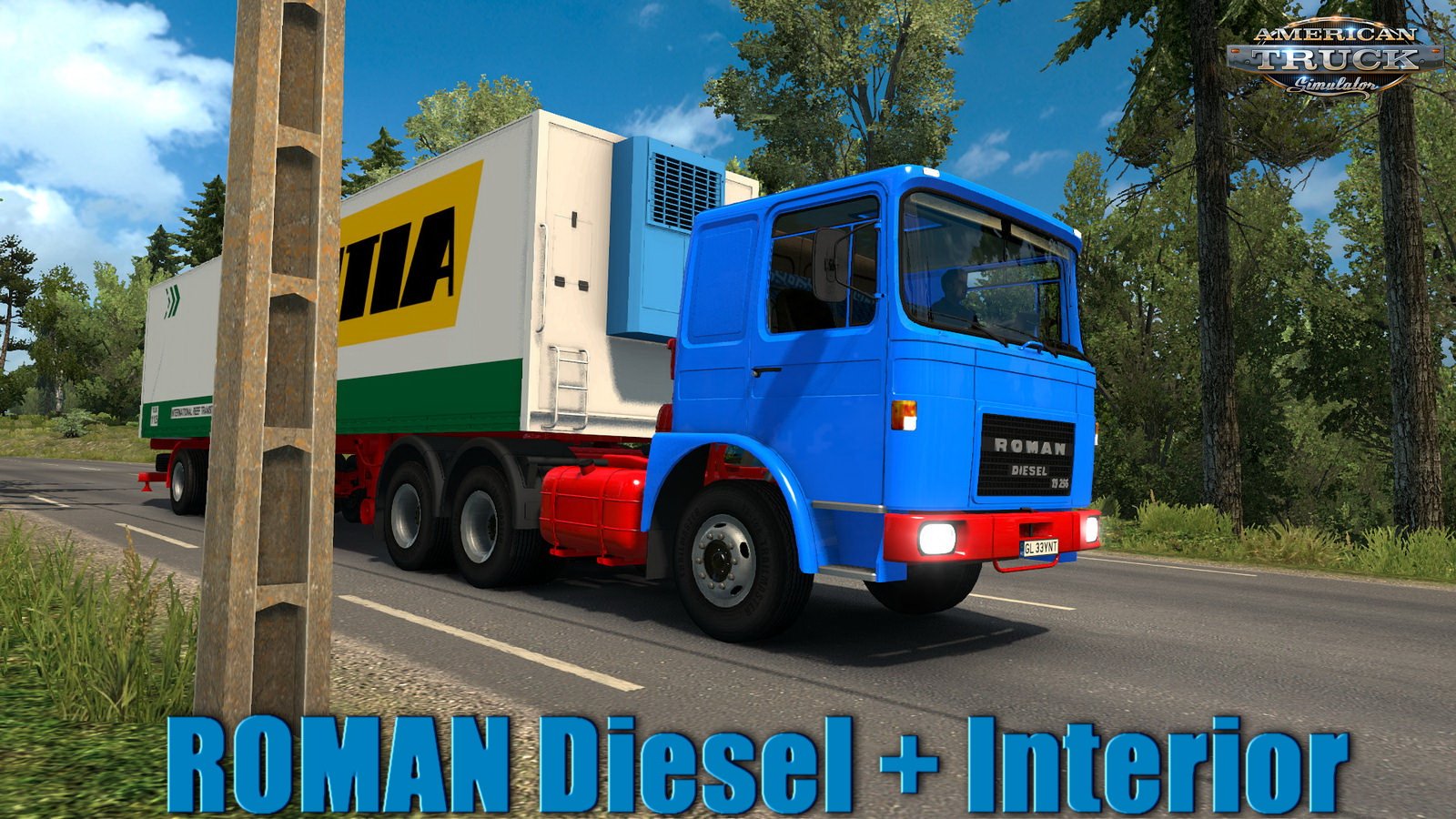 ROMAN Diesel + Interior v1.1 by MADster (1.31.x) (ATS)