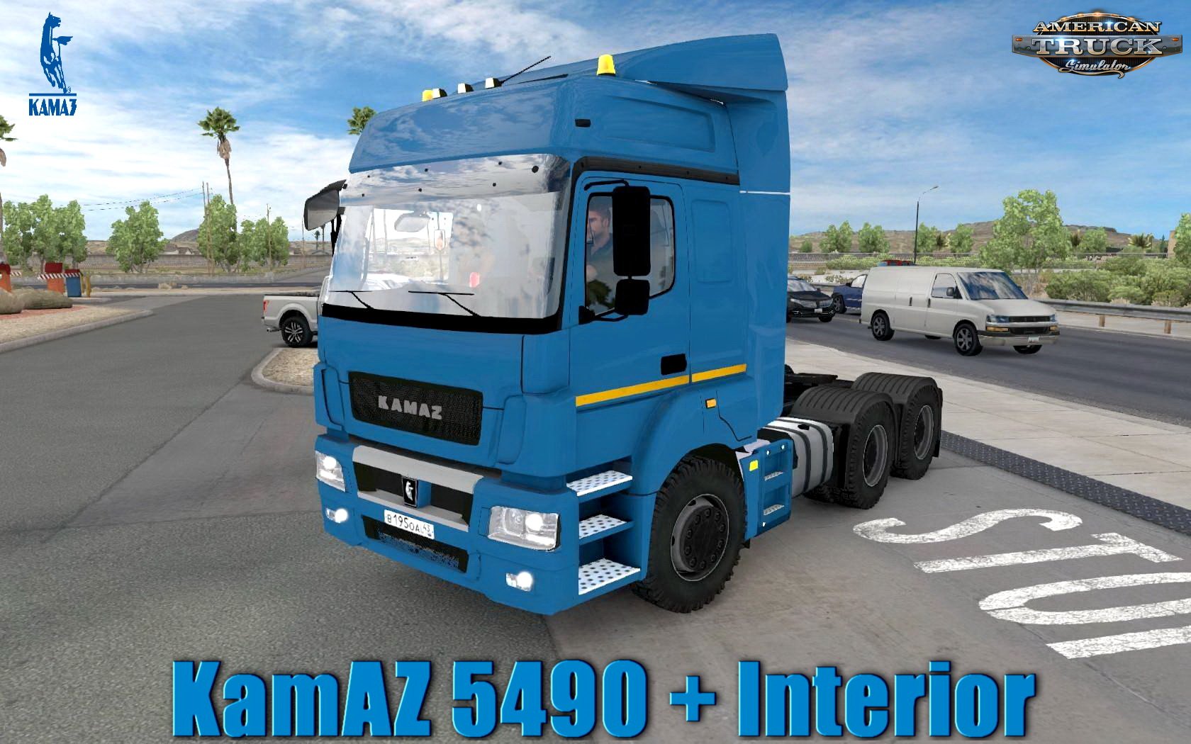 KamAZ 5490 + Interior v1.0 (1.31.x) (ATS)