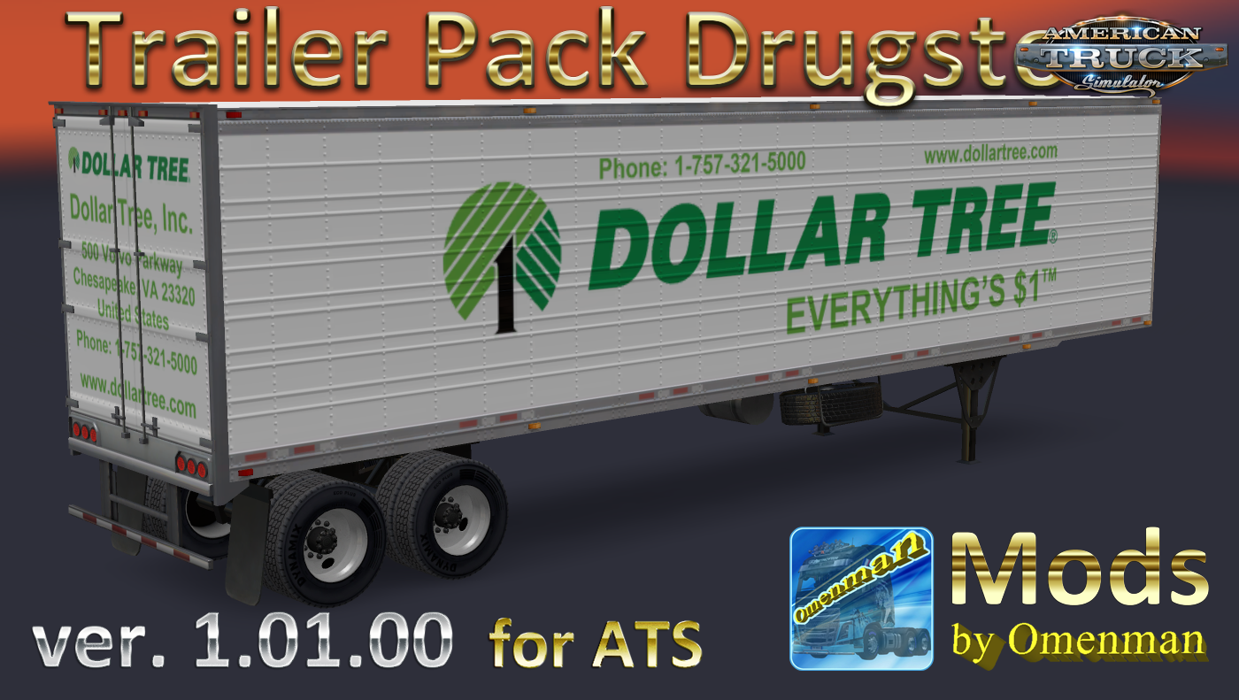 Trailer Pack Drugstore v.1.01.00 for Ats