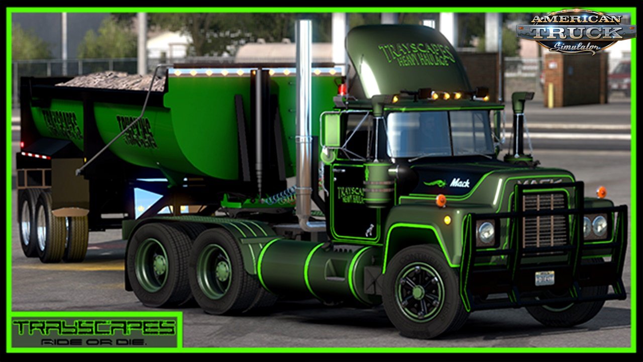Trayscapes Mack R Series Skins Ats and Ets2 games