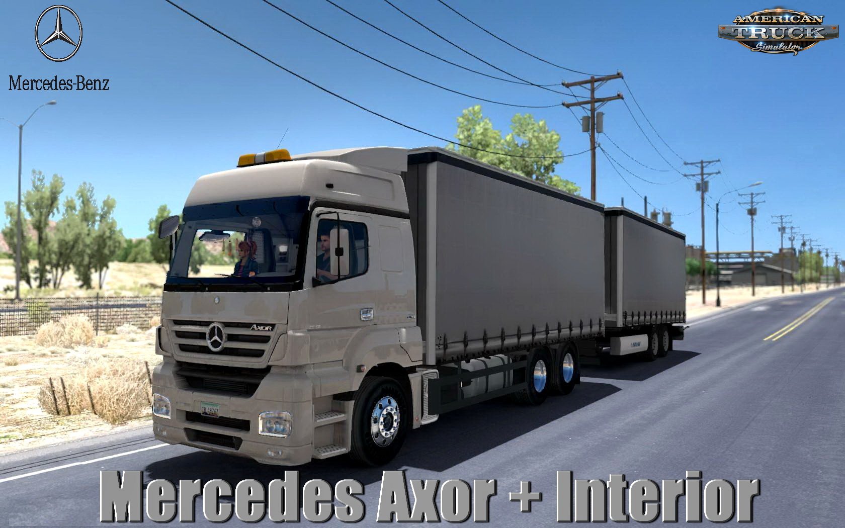 Mercedes Axor + Interior v1.0 (1.32.x)