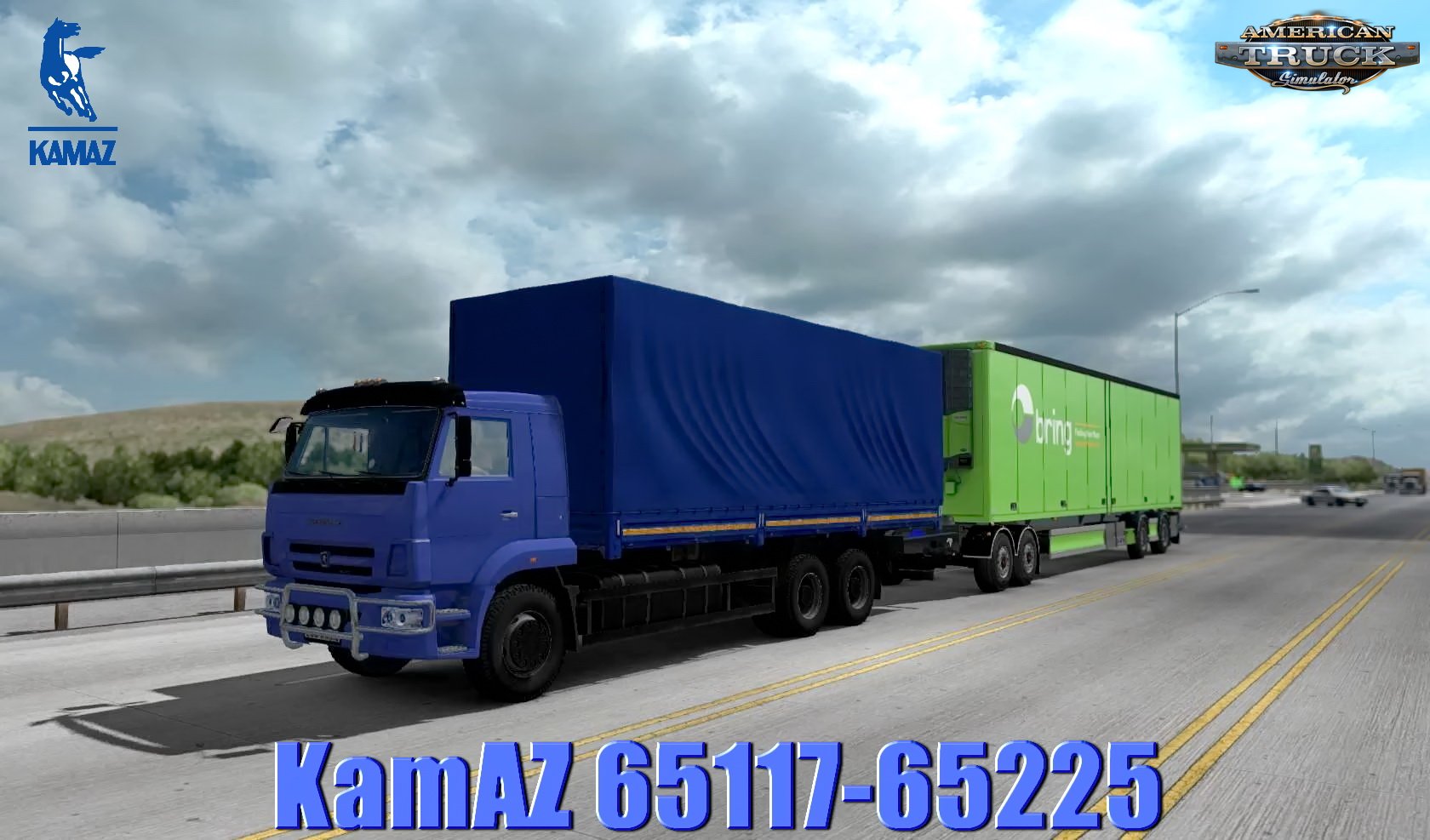 KamAZ 65117-65225 + BDF Trailer v2.0 (1.32.x)