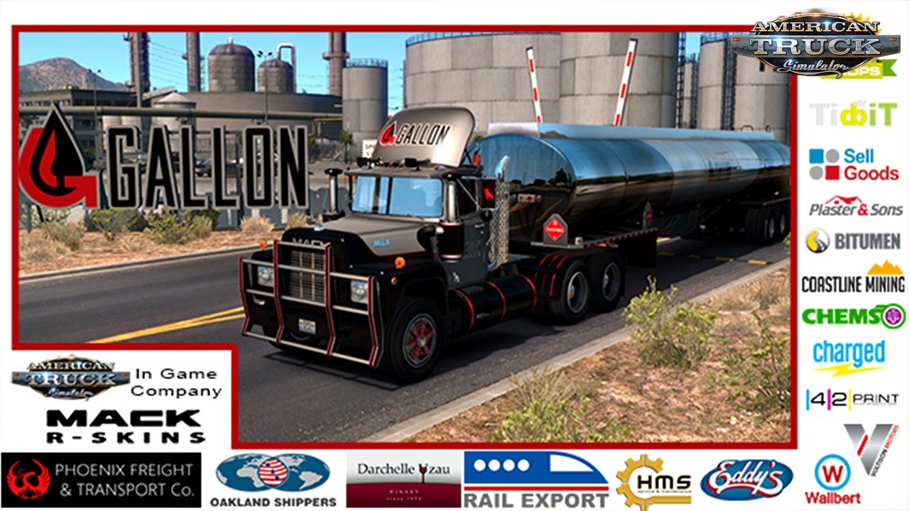 ATS Company Skins For Mack R Series