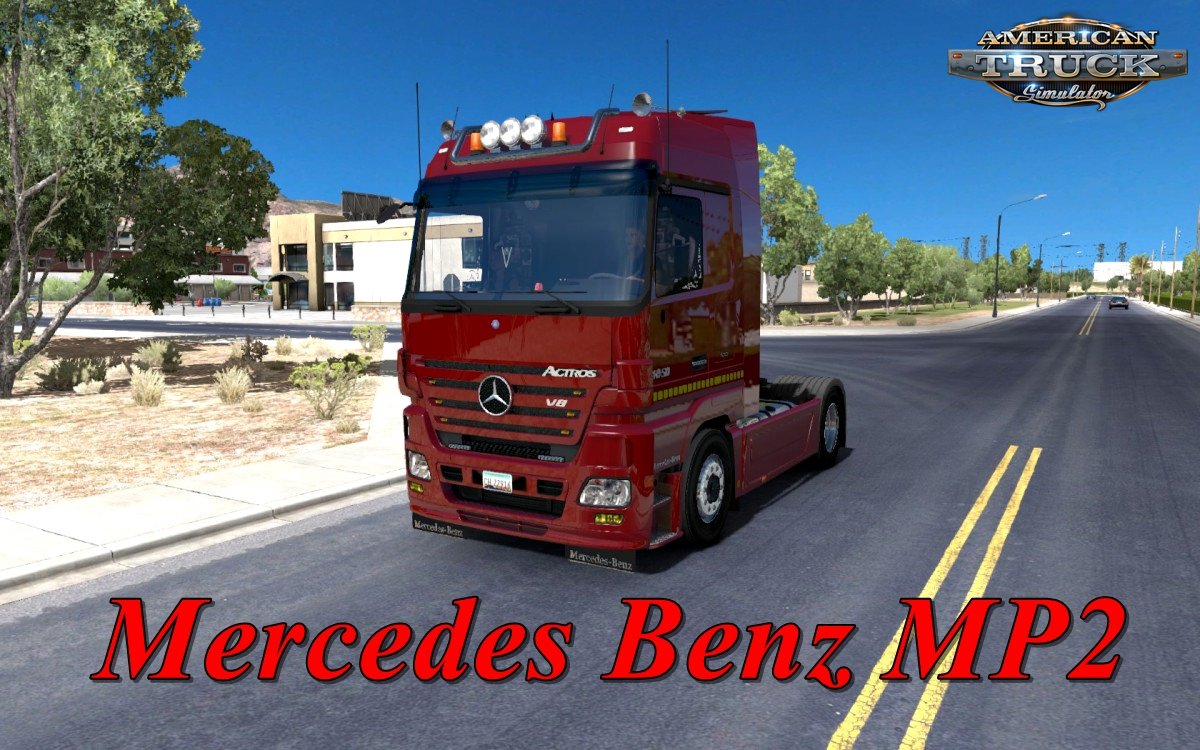 Mercedes Benz MP2 update for Mercedes Trucks Megapack for Ats [1.31.x]