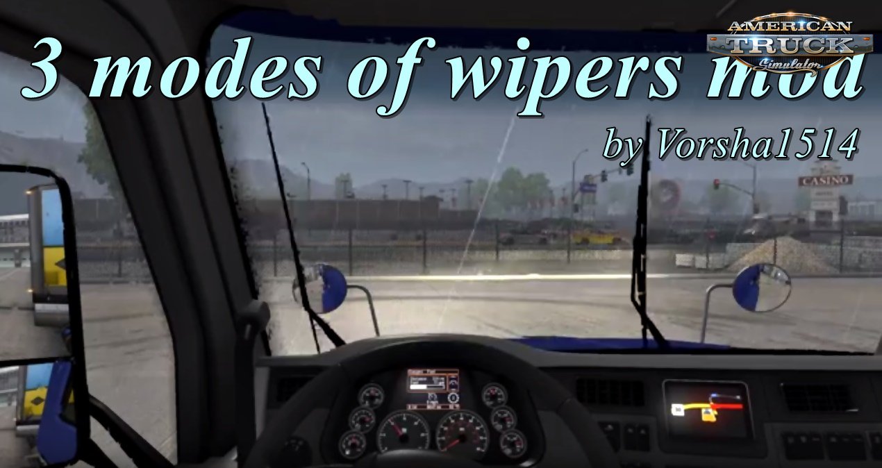 3 wipers mod for trucks mods in Ats