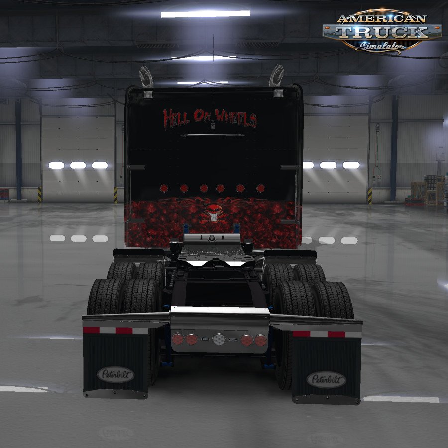 Hell of Wheels Skin for Peterbilt 389 v1.0 (1.32.x)
