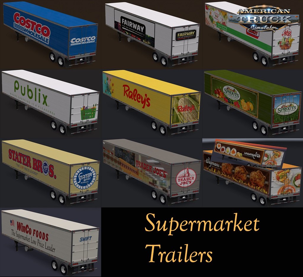Supermarket Trailers for Ats