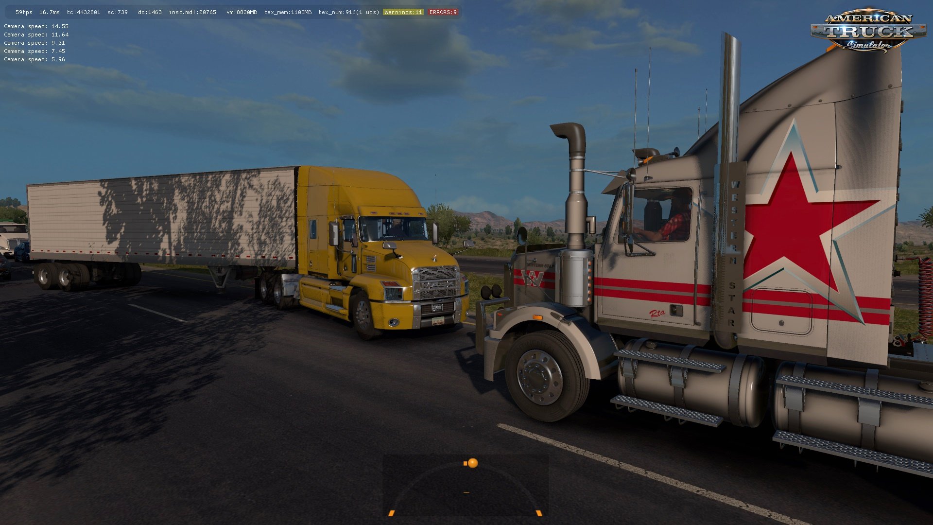 Mack Anthem 2018 in Traffic for ATS [1.32.x]