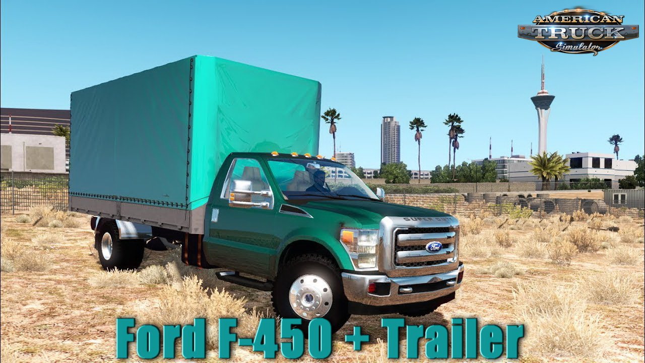 Ford F-450 + Trailer v1.0 (1.32.x)