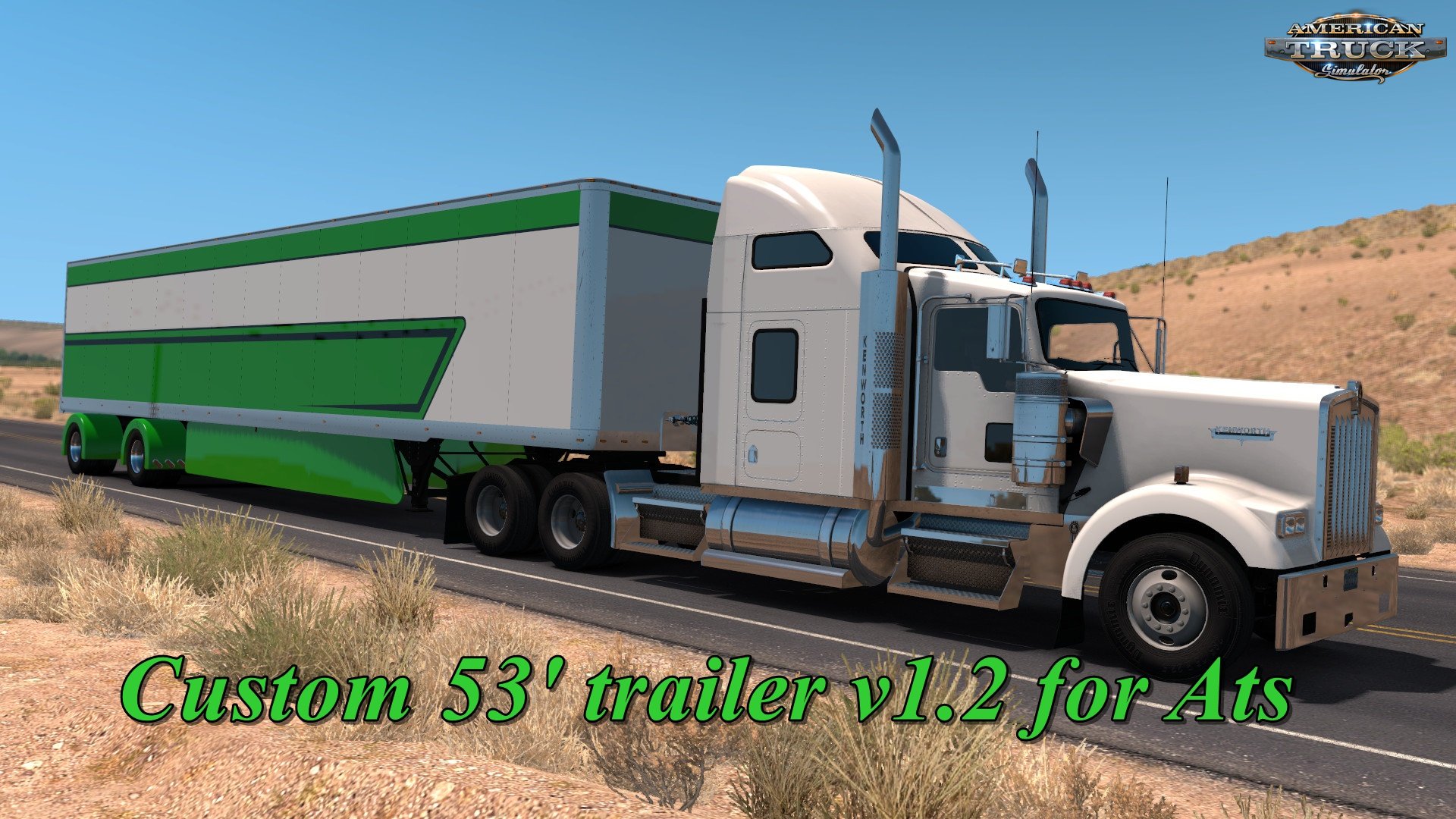 Custom 53' trailer v1.2 for Ats