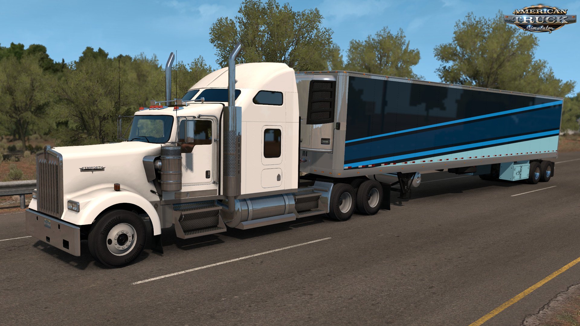 Custom 53' trailer v1.2 for Ats