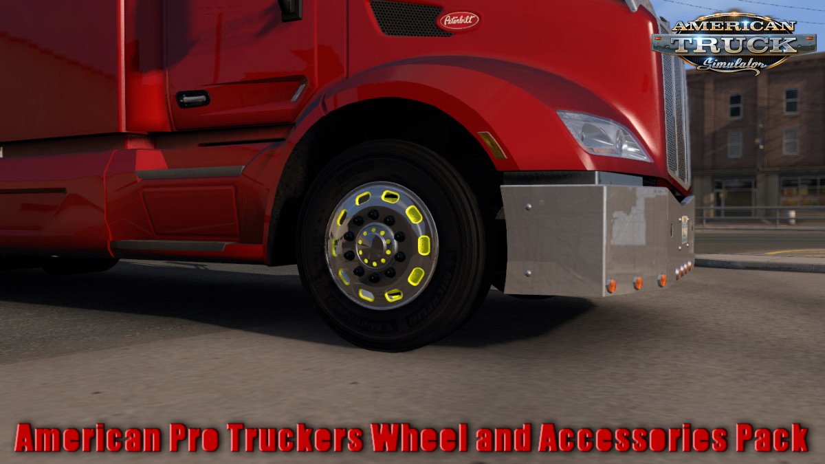 American Pro Truckers Wheel and Accessories Pack (update) for Ats