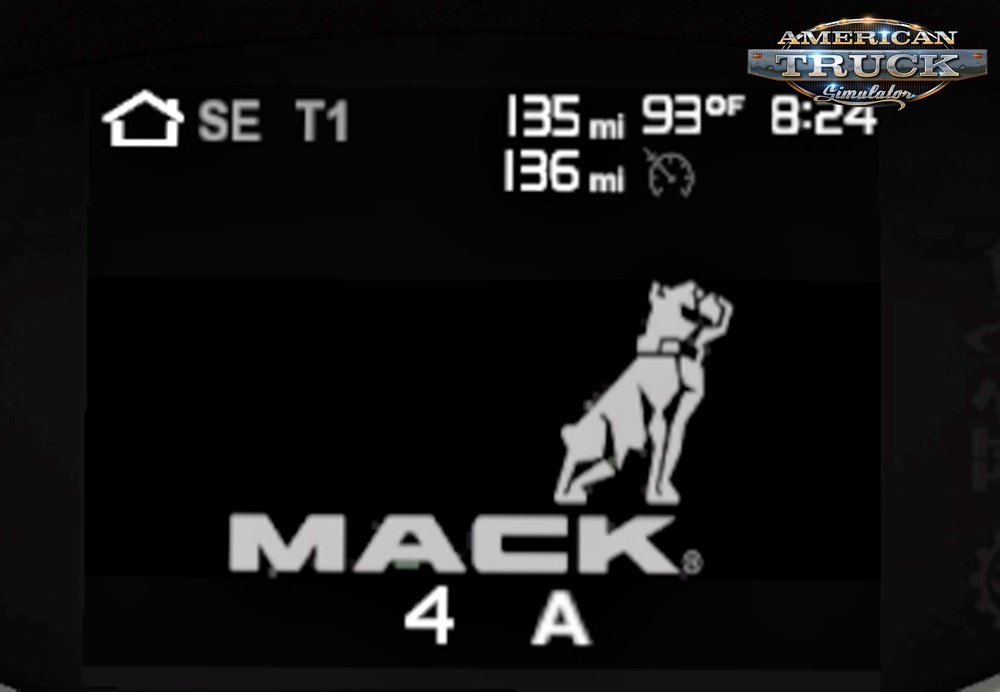 Mack Anthem dashboard by Piva