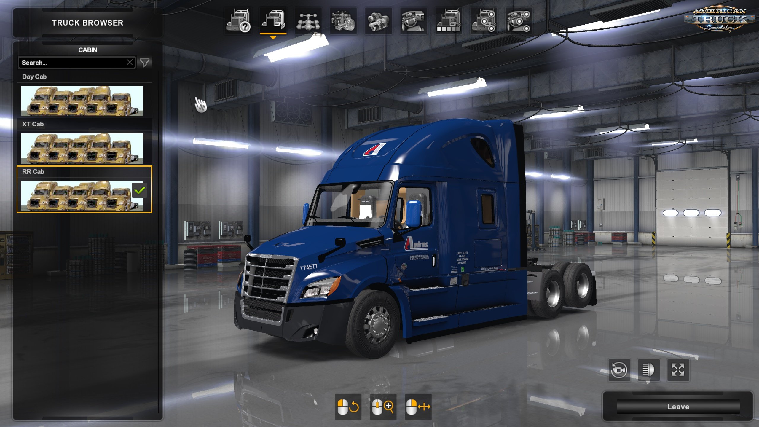 Freightliner Cascadia 2018 v1.11 Edit by galimim (1.35.x) for ATS