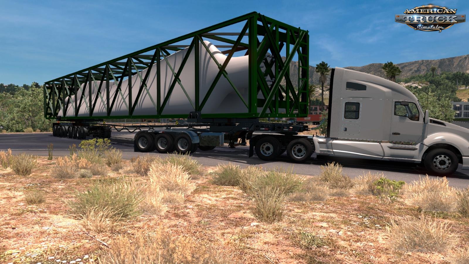 Steerable Dolly Trailer v1.0 for ATS (1.32.x)