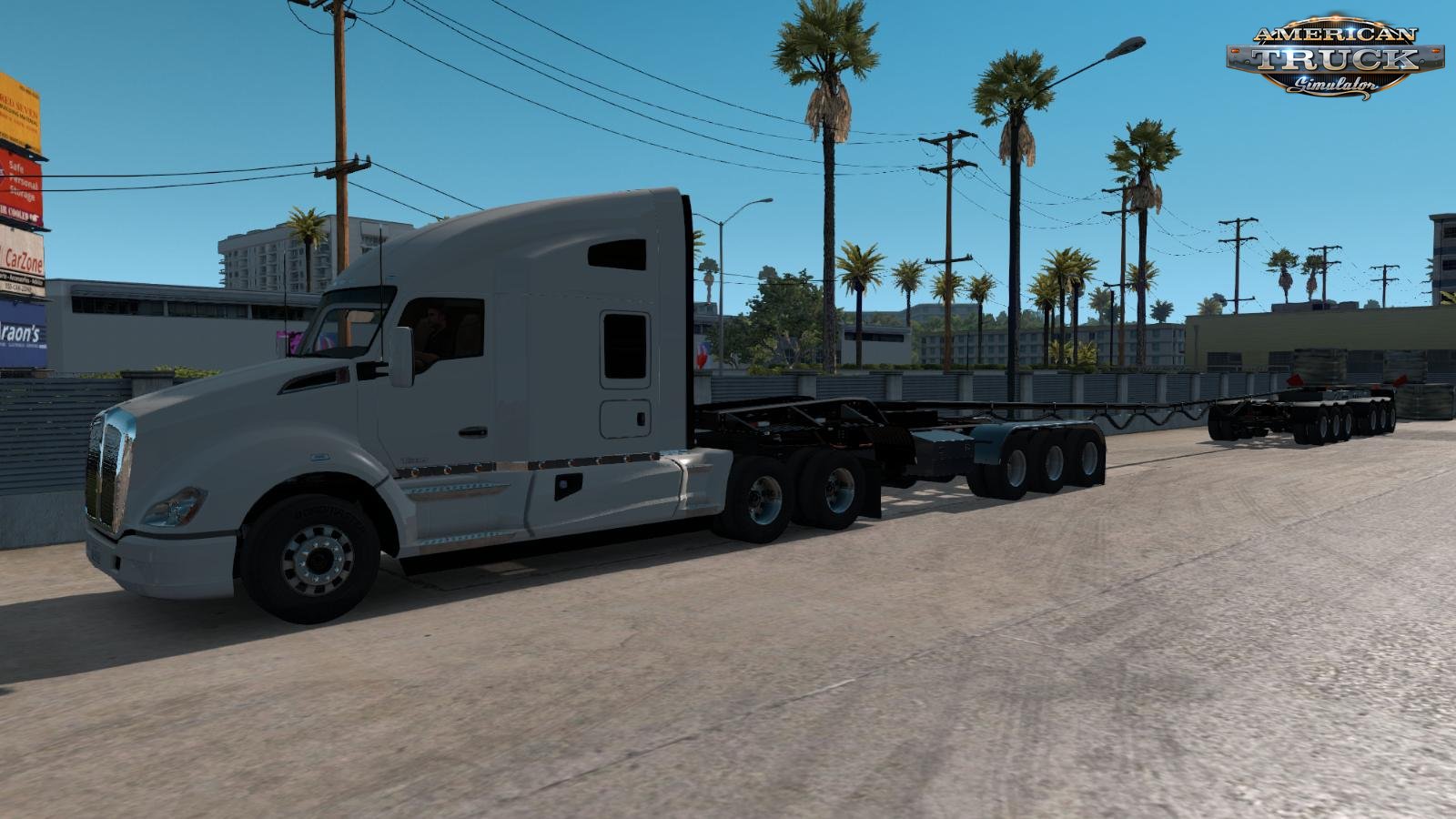 Steerable Dolly Trailer v1.0 for ATS (1.32.x)