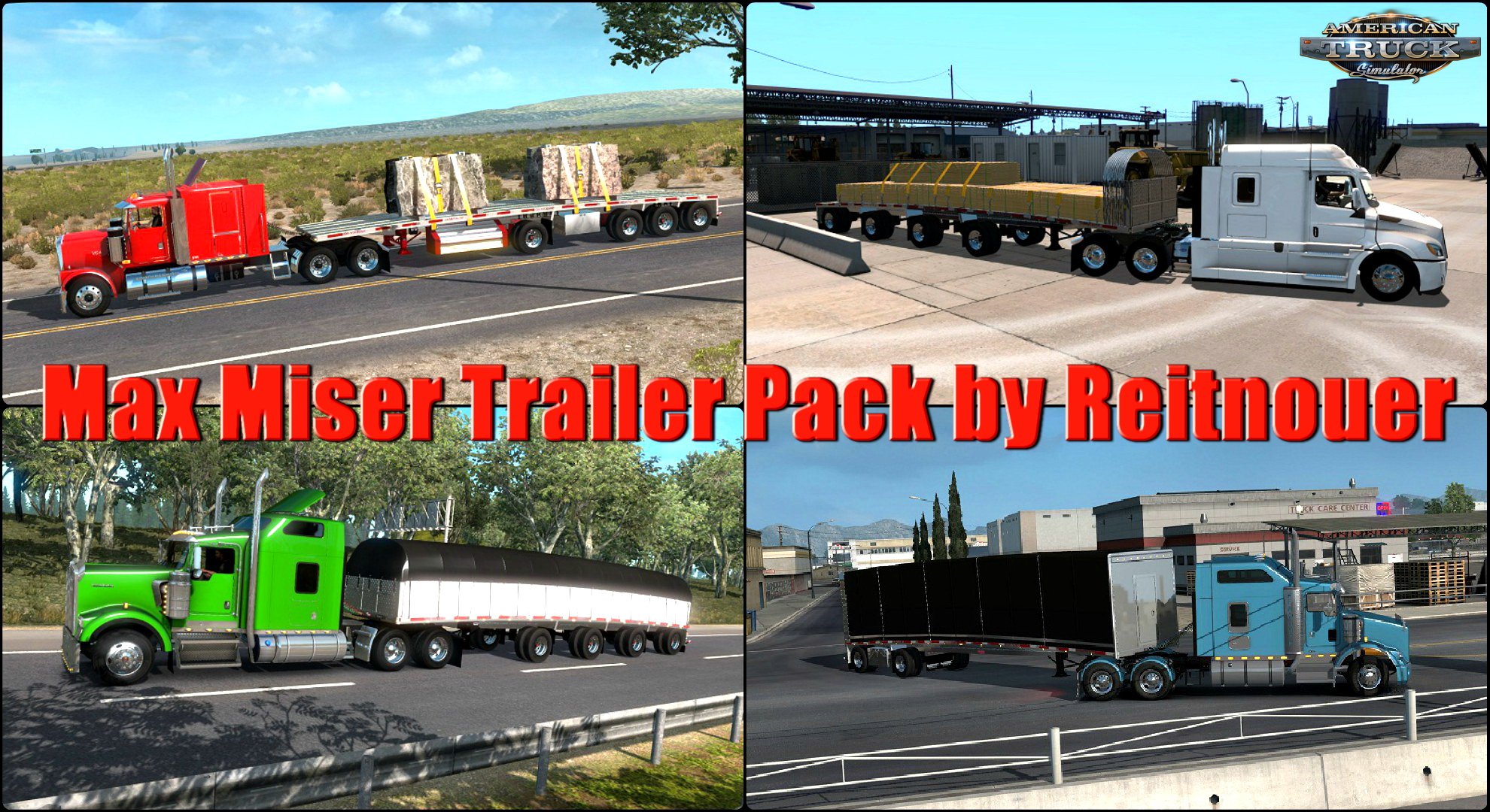 Max Miser Trailer Pack v1.0 by Reitnouer (1.32.x)