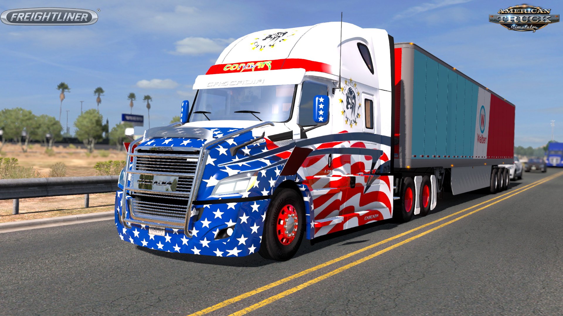 Freightliner Cascadia 2018 v1.4 Edit by Ultrabald (1.32.x)