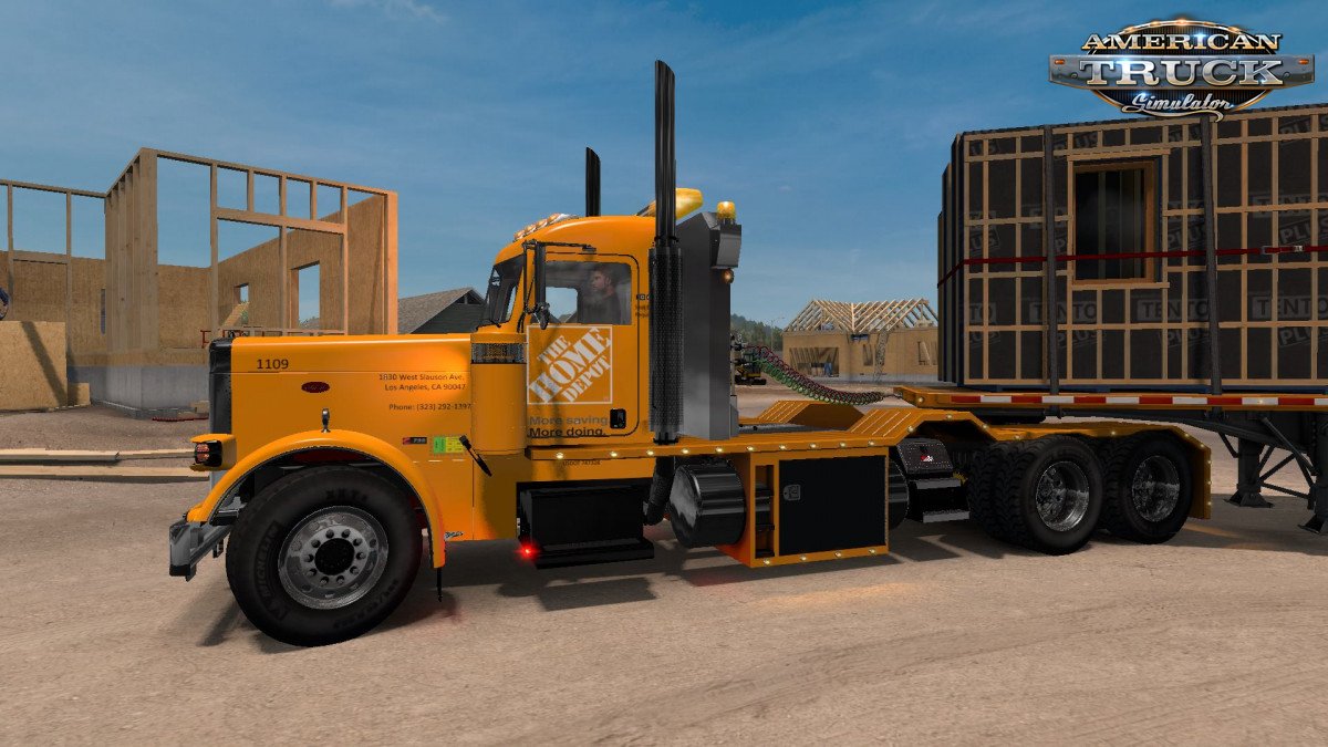 Home Depot Skin for Peterbilt 389 Viper v1.0 (1.32.x)