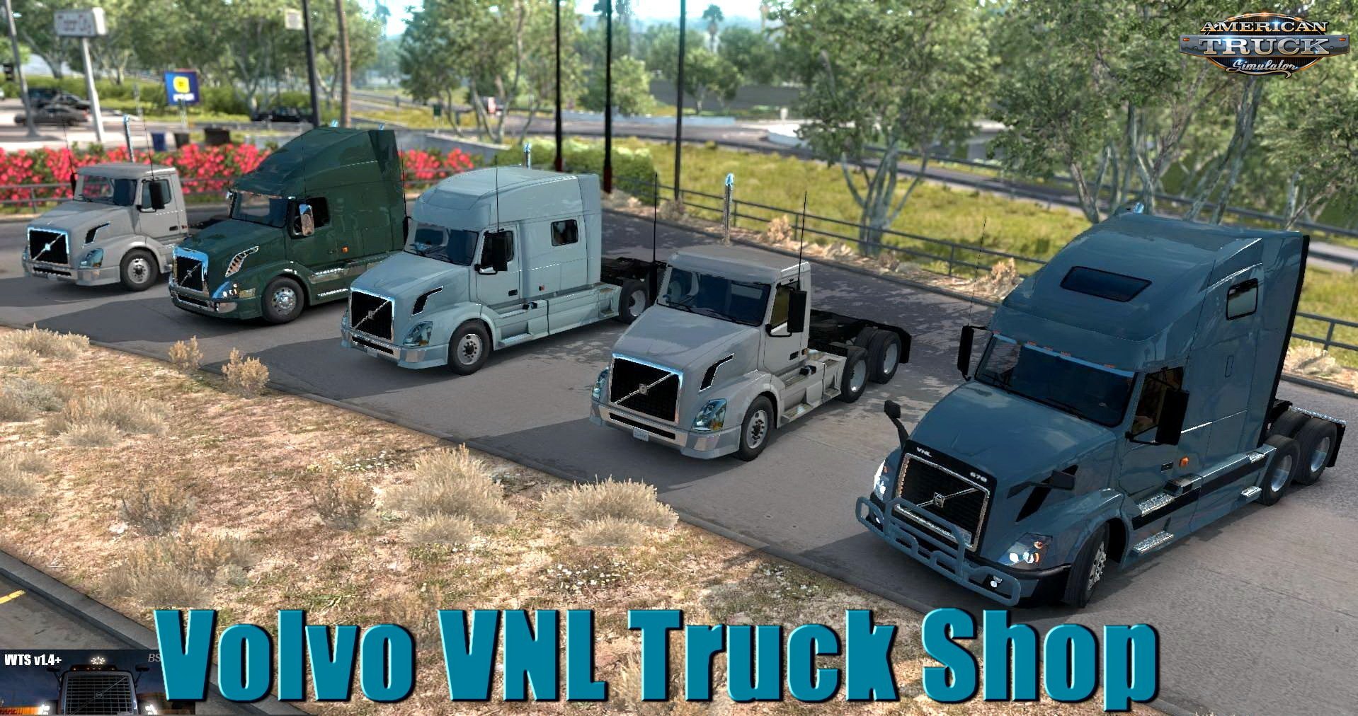 Volvo VNL Truck Shop v1.4+ (BSA Revision) (1.35.x) for ATS