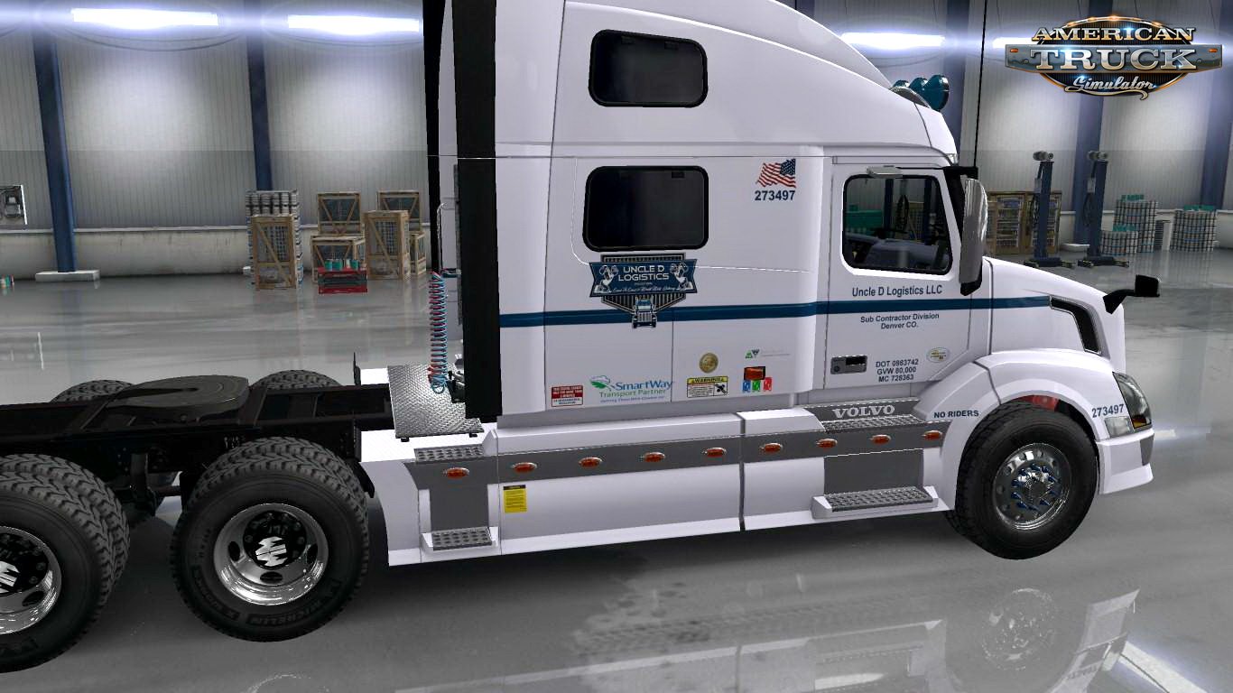 UDL Skin for SCS Volvo VNL 780 v1.0 (1.33.x)