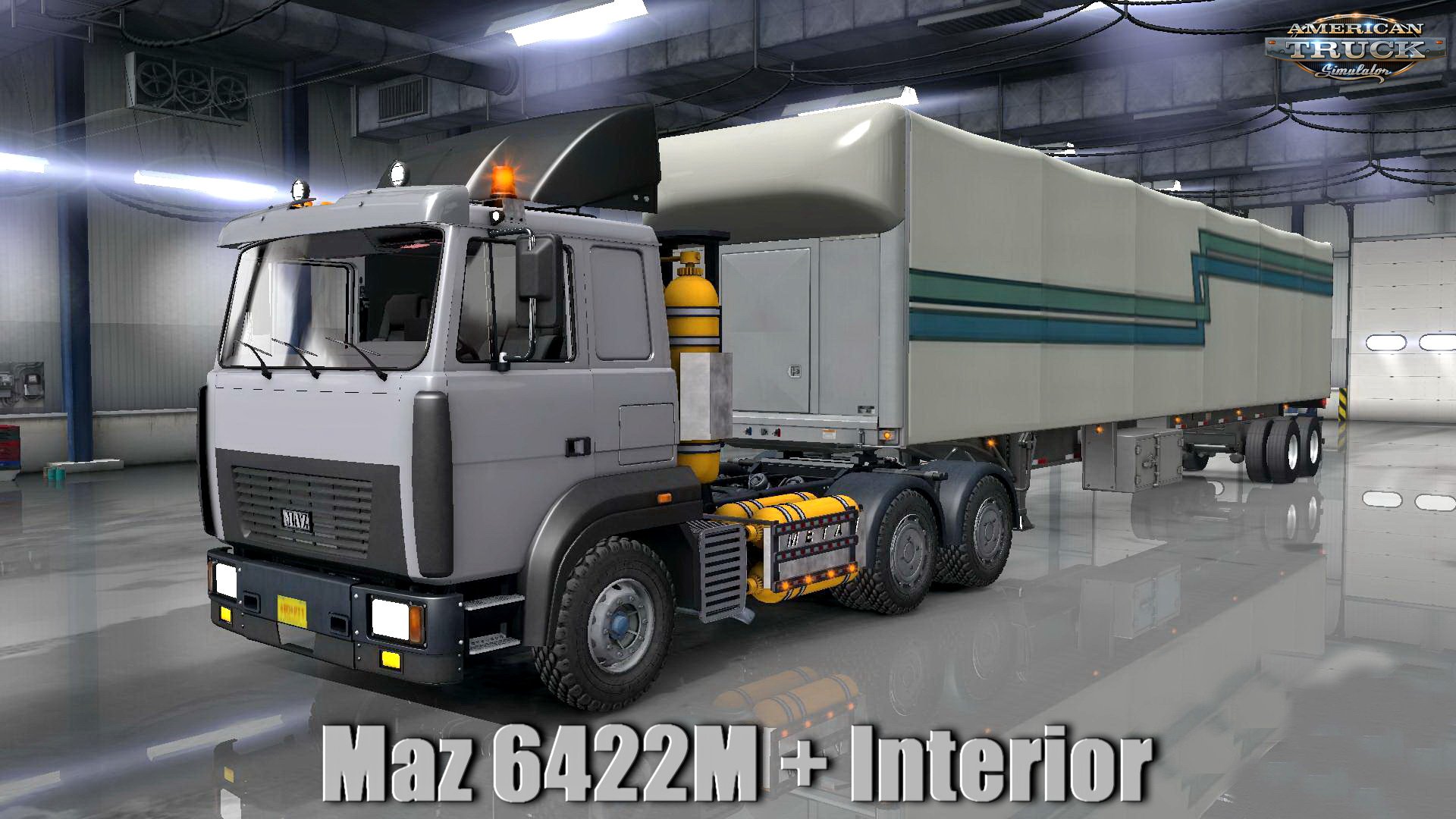 Maz 6422M + Interior v1.0 for ATS (1.33.x)