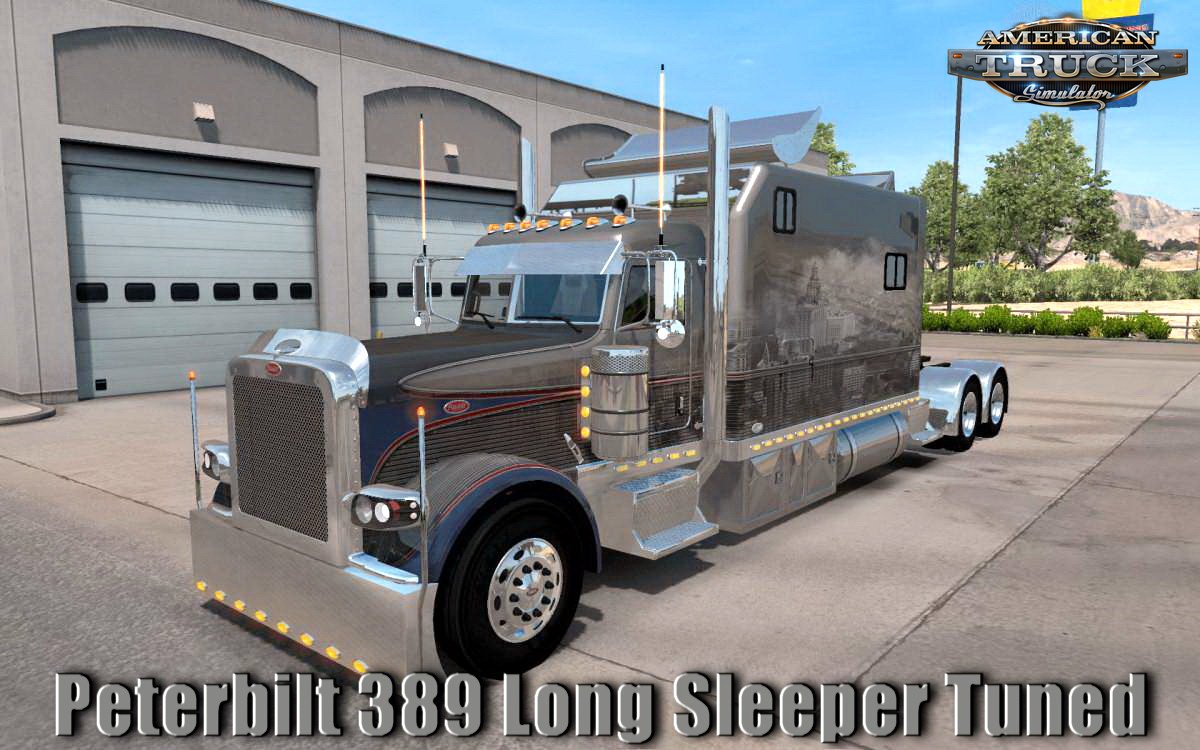 Peterbilt 389 Long Sleeper Tuned v1.0 (Updated) (1.33.x)