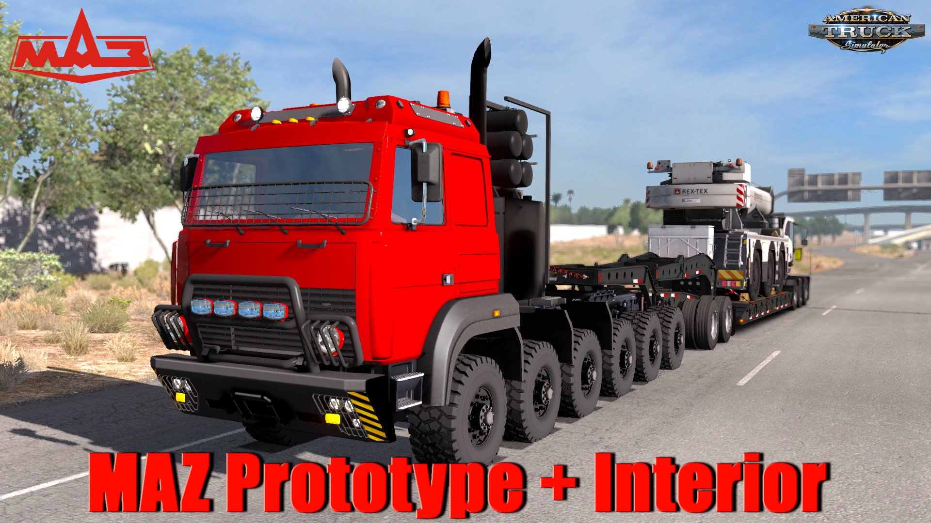 MAZ Prototype + Interior v1.0 for ATS (1.33.x)