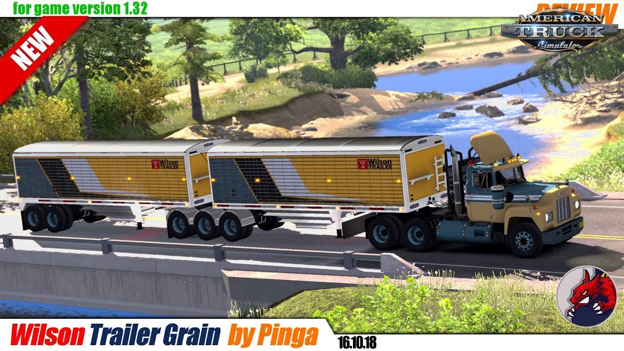Wilson Trailer Grain v1.0 by Pinga (1.32.x)