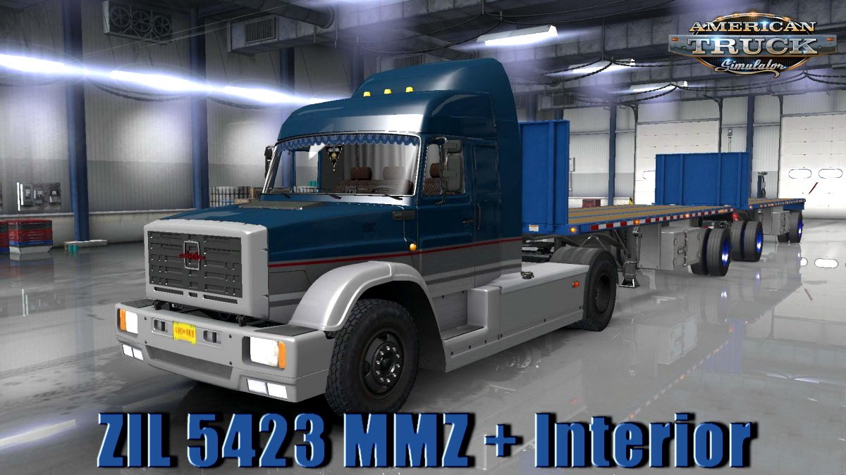 ZIL 5423 MMZ + Interior v1.0 (1.33.x)