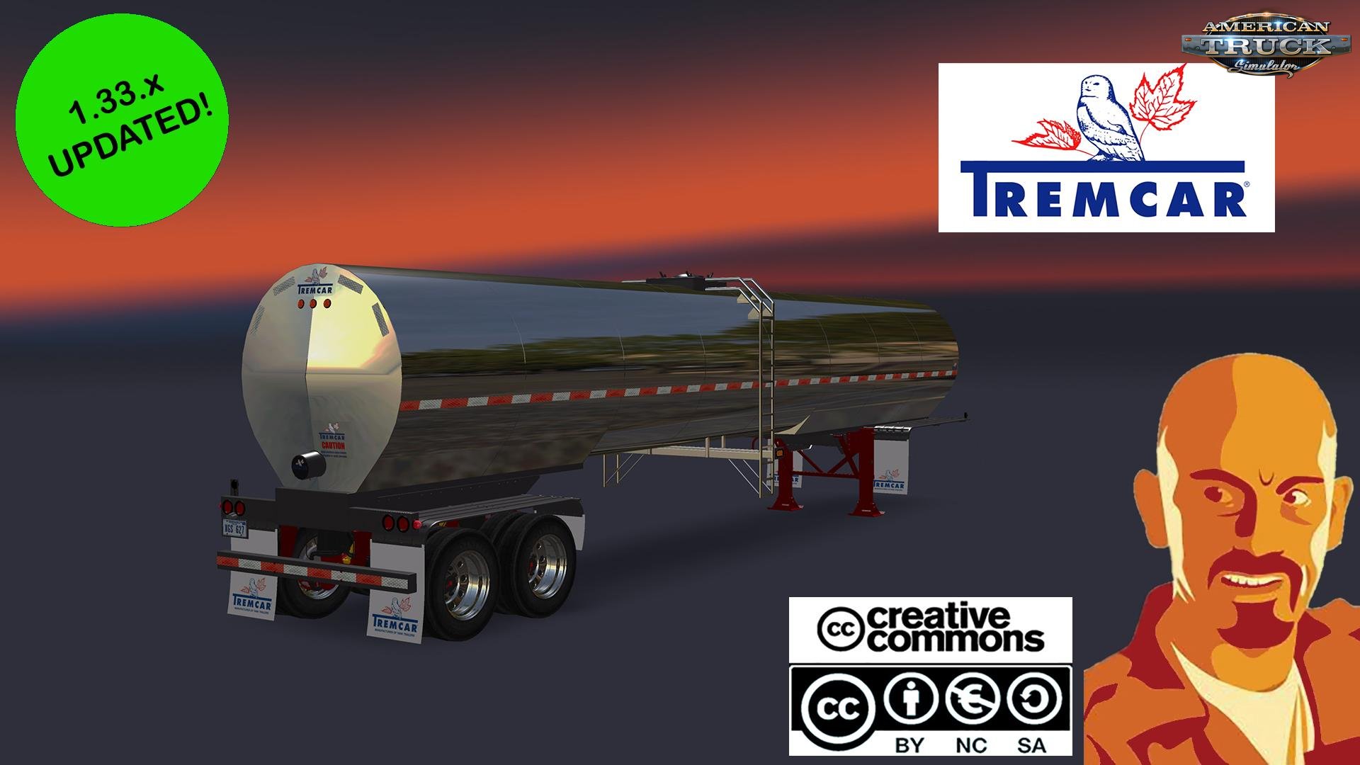 Tremcar Milk Tanker v1.0 Reworked by CyrusTheVirus (1.33.x)