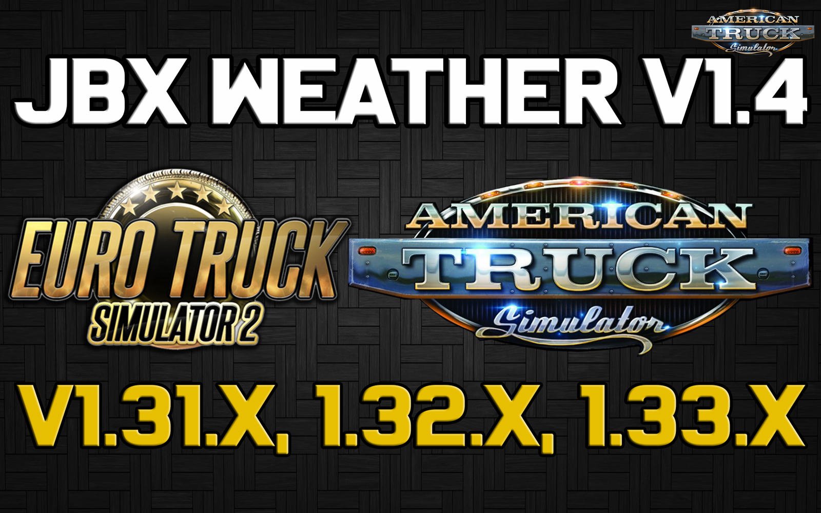 JBX Weather v1.4 by JuanBonX for ATS (1.33.x)