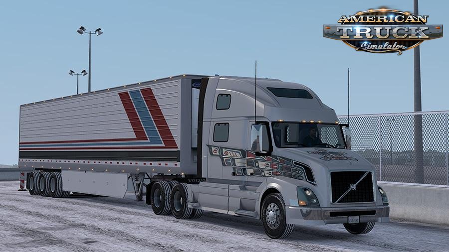 Bridgestone Snowy Truck/Trailer Tires v1.0 by Aradeth (1.33.x)