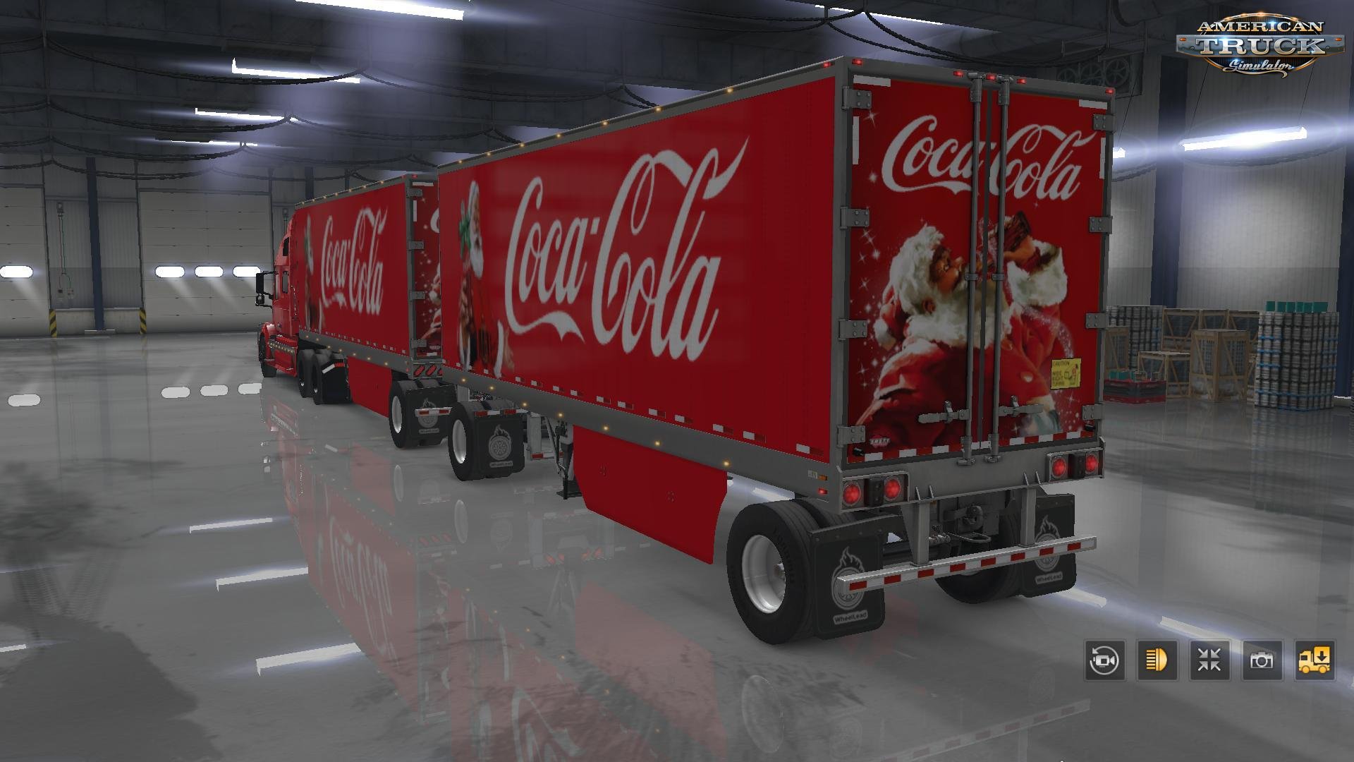 Coca Cola Christmas Skins  Pack for Trucks + Trailers v1.0 (1.33.x)