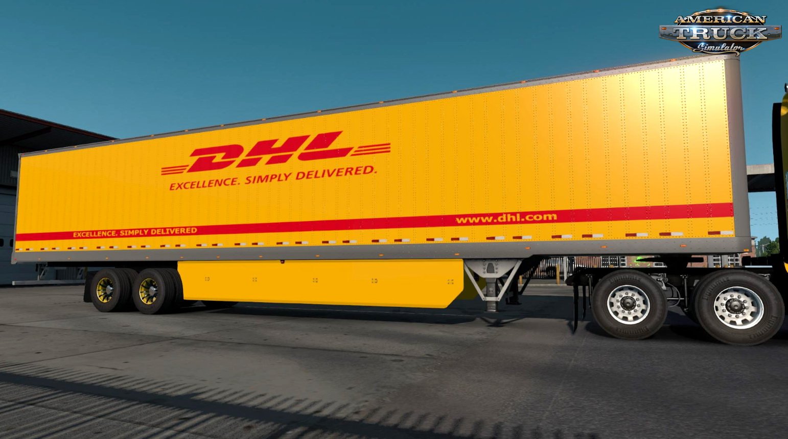 DHL Worldwide Express Combo Skin v1.0 (1.33.x) for ATS