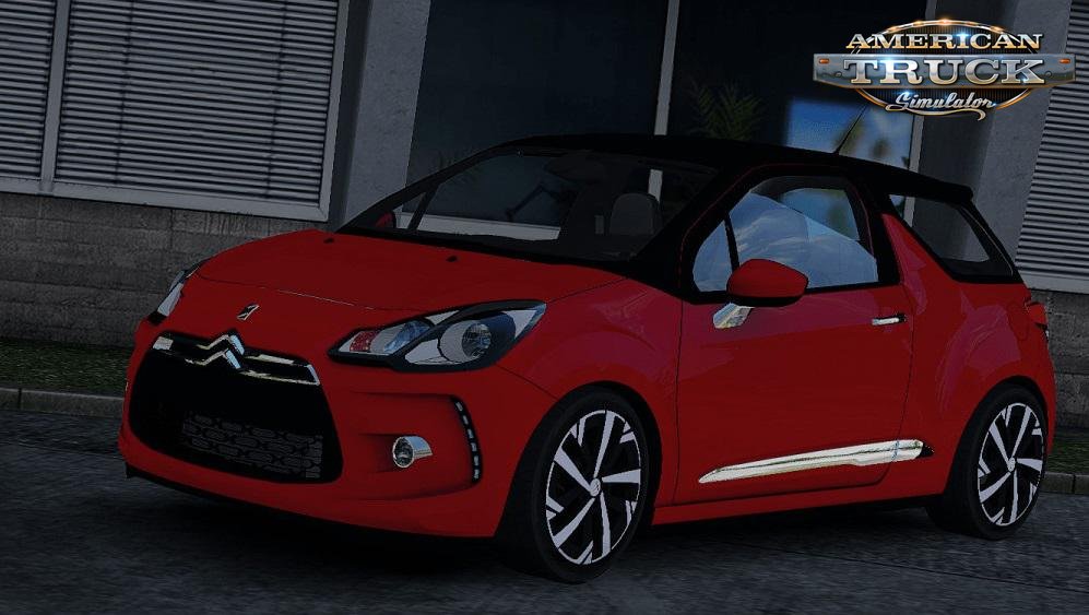 Citroen DS3 1.6 THP + Interior v1.0 (1.33.x) for ATS