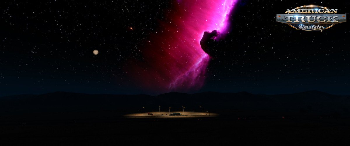 Starlit Sky Mod v1.0 (1.33.x) for ATS