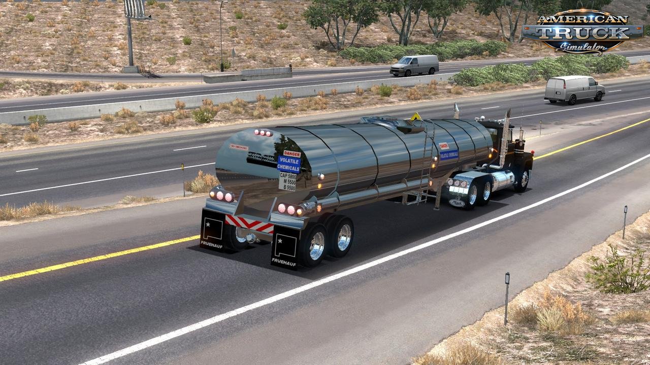 Trailer Rubberduck Tanker Freight v1.2 (1.40.x) for ATS