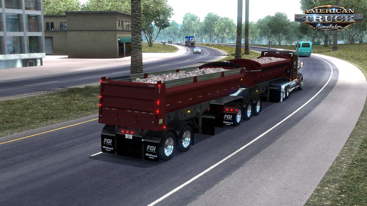 Midland B-Train Freight Market Trailer v1.1 (1.39.x) for ATS