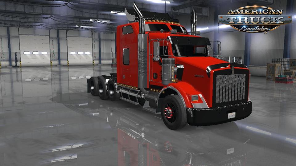 Kenworth T800 2016 + Interior v1.0 (1.33.x) for ATS