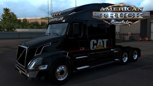 CAT Edition Skin for Volvo VNL v1.0 (1.33.x) for ATS